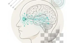 Illustration of the human visual system showing how the eye and brain process optical illusions like Müller-Lyer lines, checker shadow, and motion patterns.